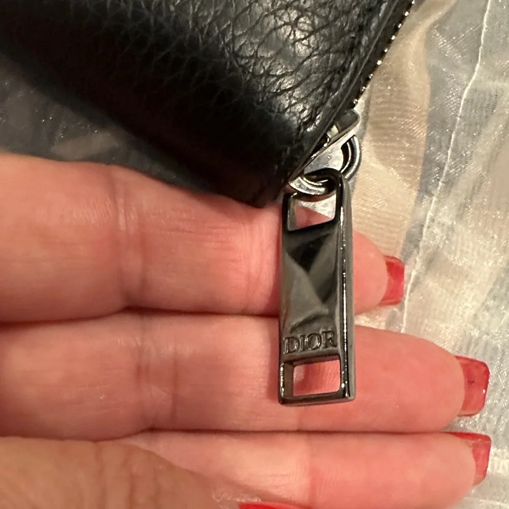 Dior Black Leather Wallet